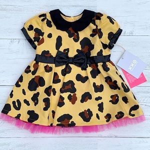 Harajuku Mini Leopard Print Dress